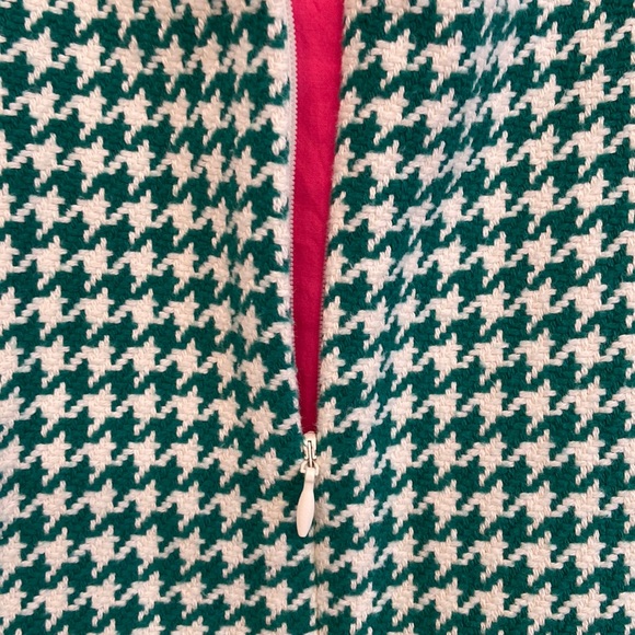 Mini boden girls retro check pinafore dress. - Picture 8 of 12